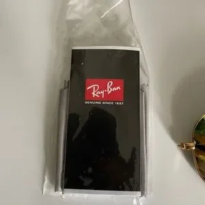 AUTHENTIC Ray-Ban Aviator Woman Sunglasses EyeWear BRAND NEW ORIGINAL PACKAGING Ray-Ban | Accessories | Authentic Rayban Aviator Woman  main image 2